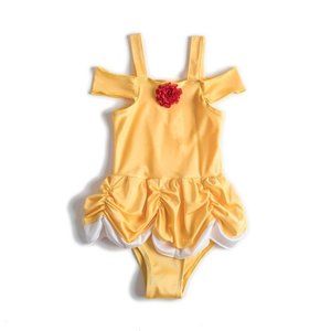 Girls Disney Belle Beauty and The Beast Swimsuit